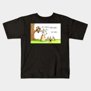 Happy Birthday Singers Kids T-Shirt